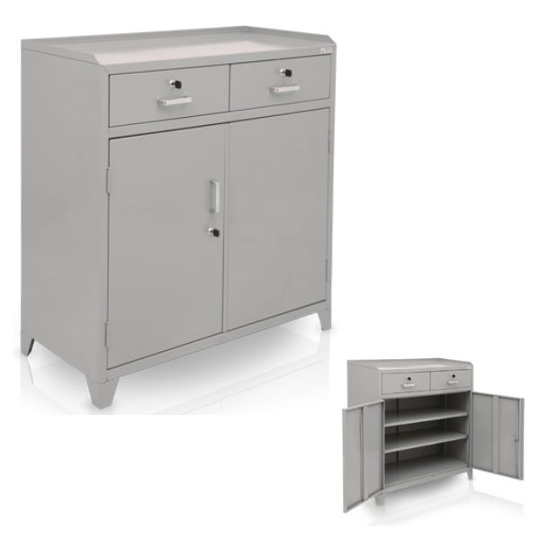 Armário de Ferramenta Duplo com Fechadura