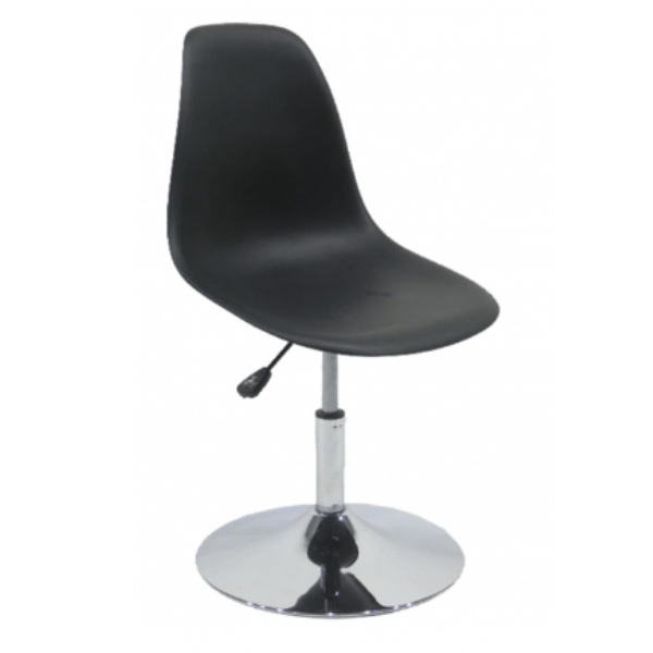 Cadeira Charles Eames DKR Disco Preto
